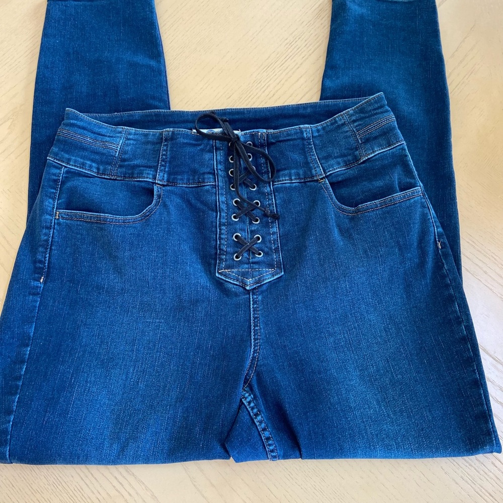 Dark navy jeans